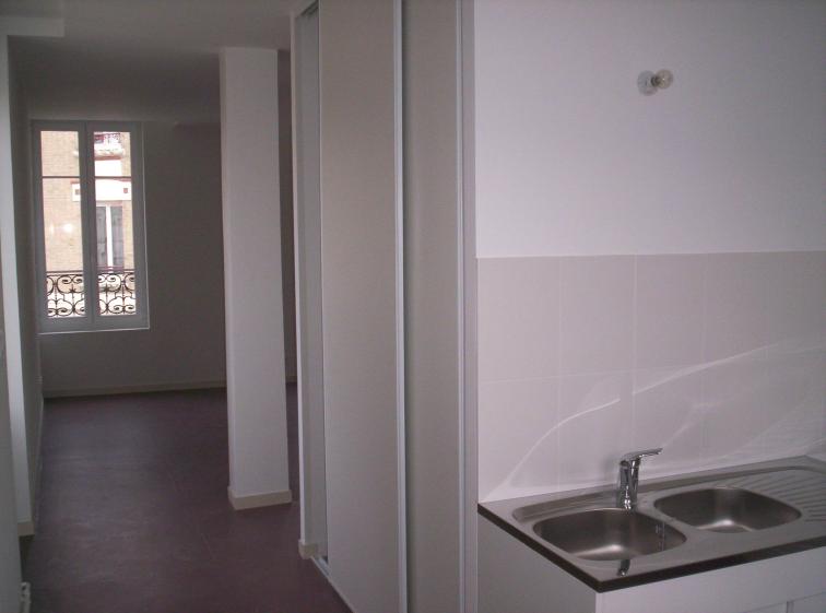Appartement 1er étage, cuisine et séjour - après travaux