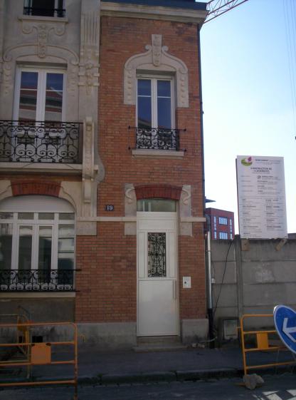 Façade - pendant travaux