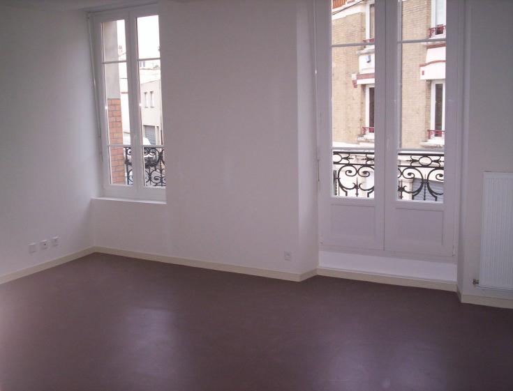 Appartement 1er étage, séjour  - après travaux