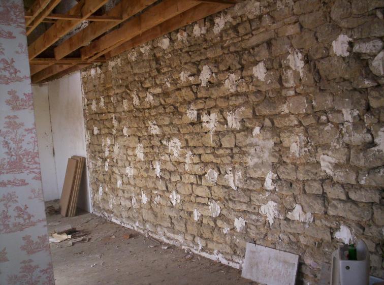 Etage 1, couloir - avant travaux