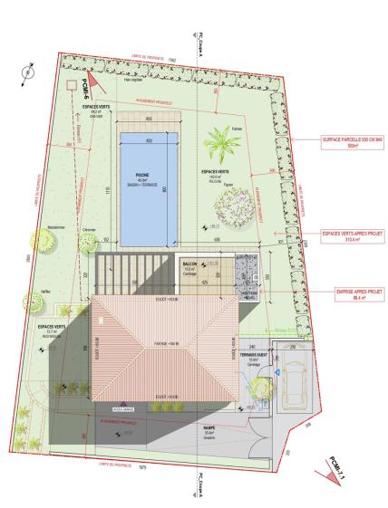 Plan de masse projet