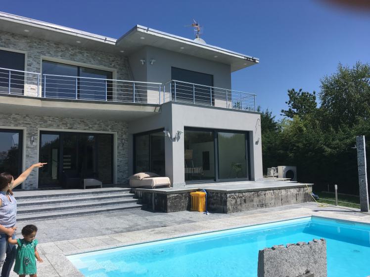 Creation d'une villa à Cessy