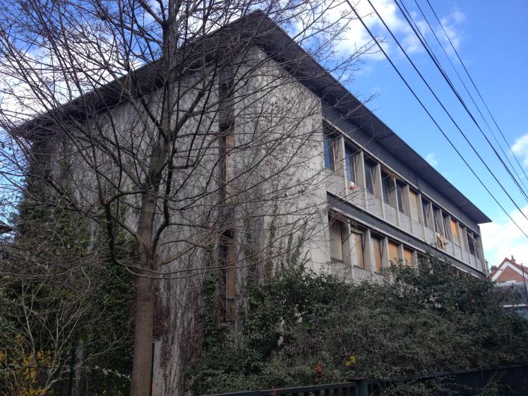 Façade existante sur rue