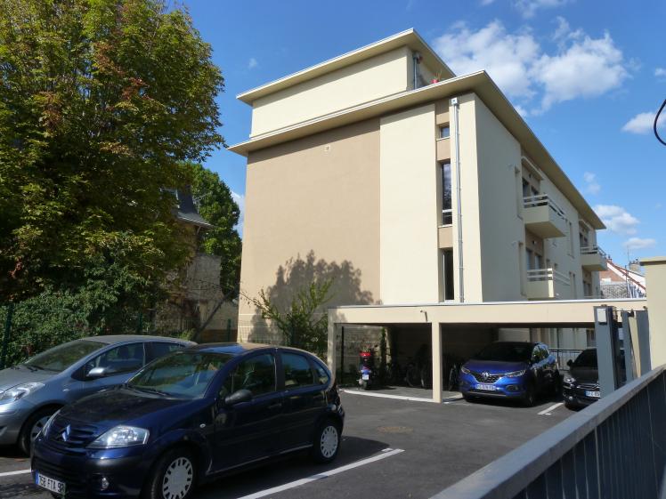 Façade sur rue après travaux