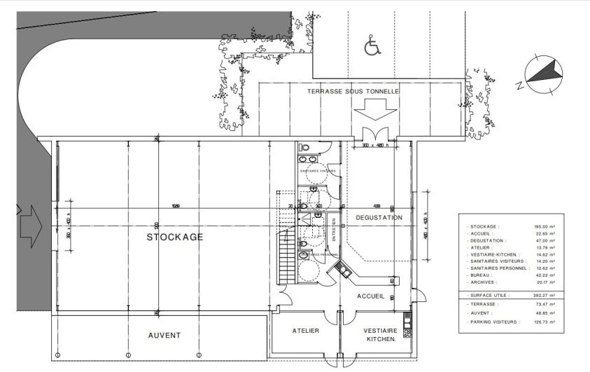 Plan rez-de-chaussée