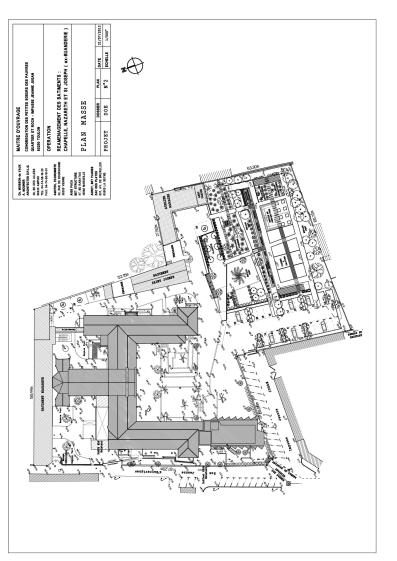 Plan de masse projet