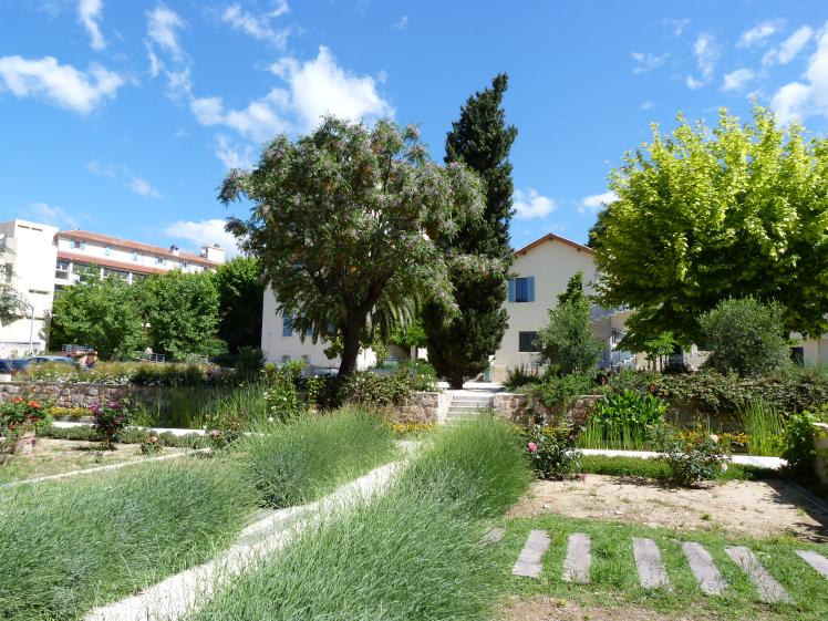 Jardin : vue du Sud 