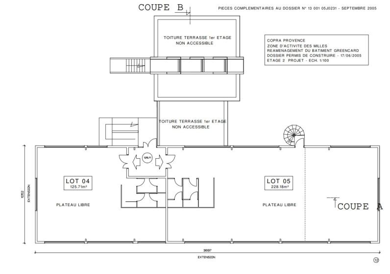 Projet - plan étage 2