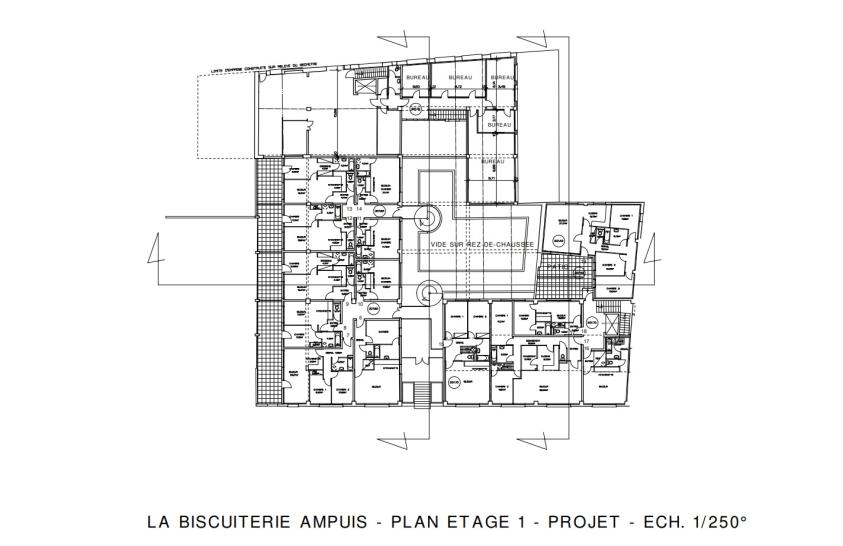 Projet - plan étage 1