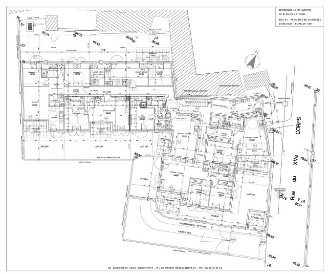 Plan du rez-de-chaussée