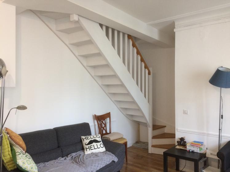 Création d'un duplex - ouverture de trémie, pose d'un escalier