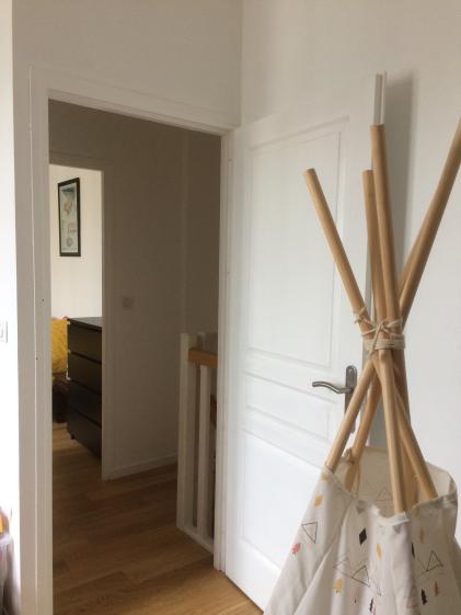 Palier d'accès aux chambres