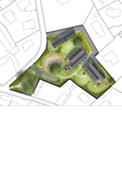 Plan masse - Site du Manoir