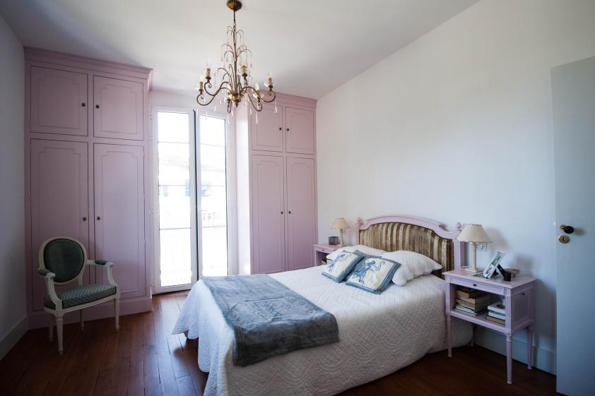 Rénovation et extension d'une maison sur le bassin d'Arcachon - la chambre