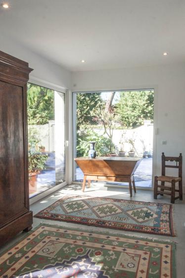 Rénovation et extension d'une maison sur le bassin d'Arcachon - le séjour 3