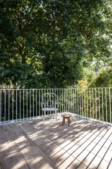Rénovation et extension d'une maison sur le bassin d'Arcachon - la terrasse