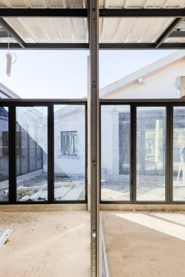 Extension en chantier. Projet | 060
