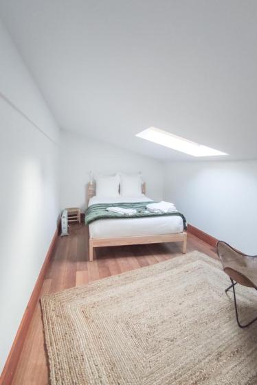 Chambre sous les combles - parquet