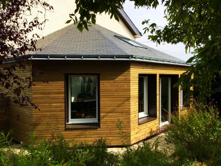 Extension sur jardin