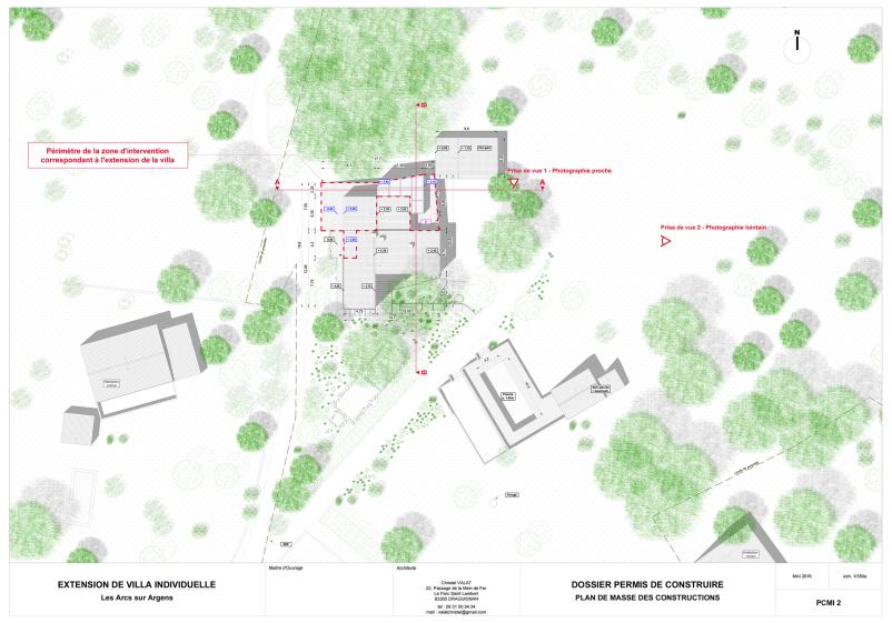 PLAN DE MASSE - PROJET