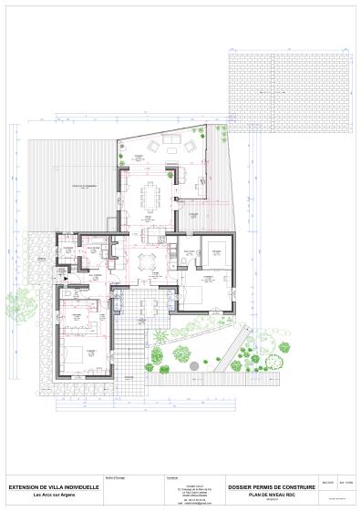 PLAN DE NIVEAU RDC - PROJET