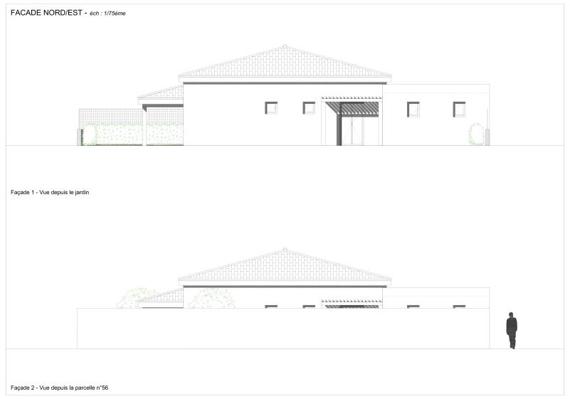 FAÇADE NORD/EST