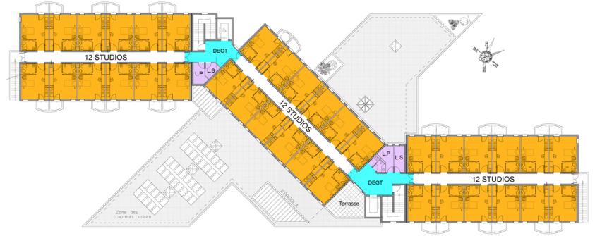 PLAN DE L'ETAGE