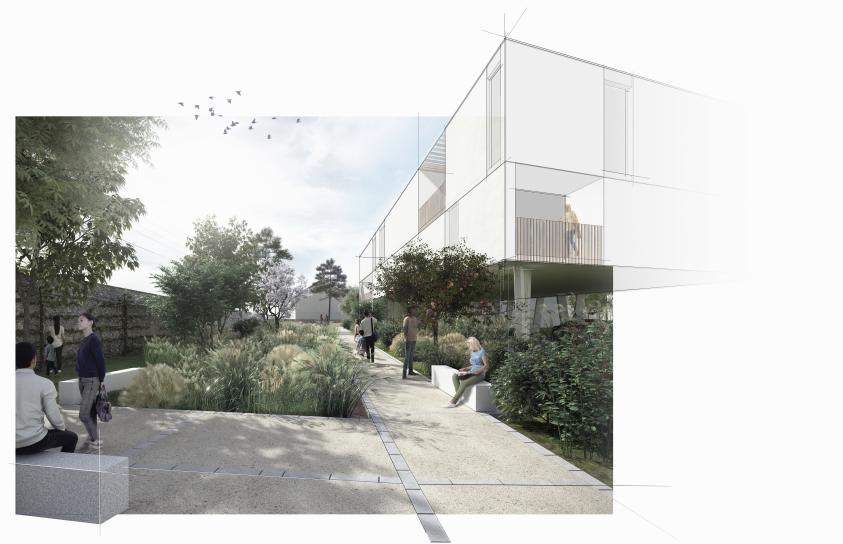 Caen - Aménagement de l'ancien site du CHR