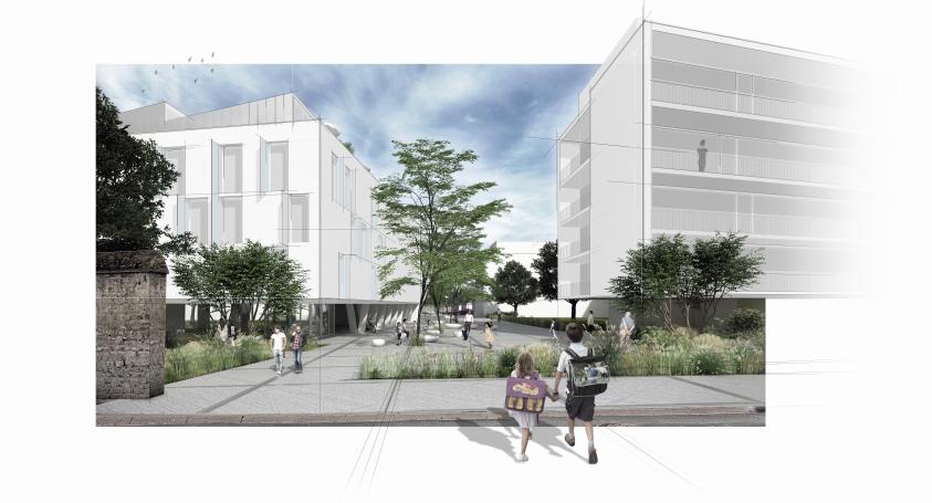 Caen - Aménagement de l'ancien site du CHR