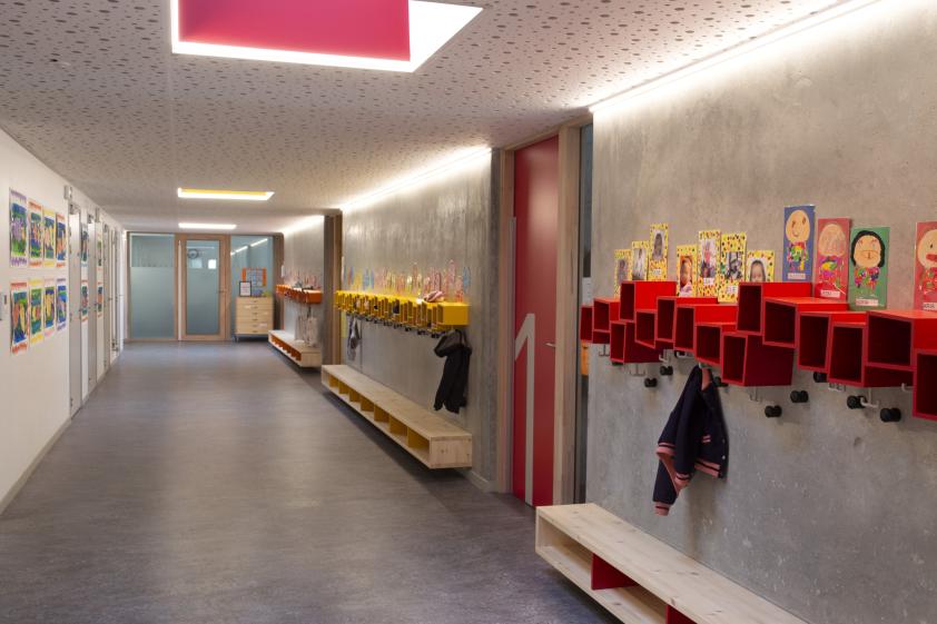 Circulations, vestiaires © Sébastien Combet