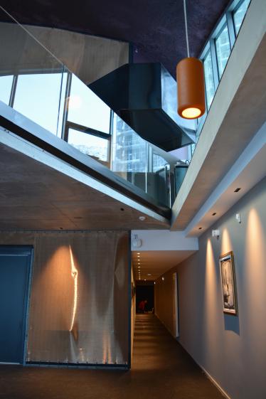 Foyer en double hauteur, perspectives
