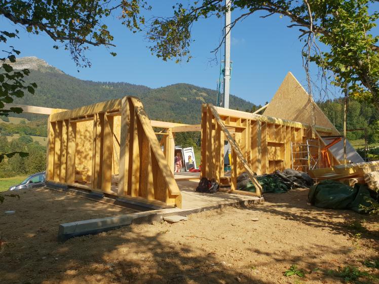 Mise en place de l'ossature