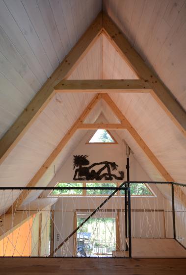 Depuis la mezzanine