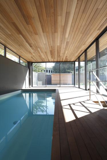 la piscine couverte