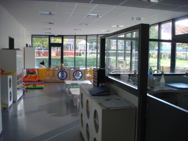 vue de la salle d'activités