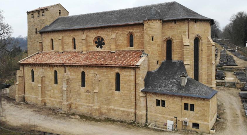 Façade sud après restauration