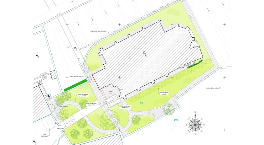 Plan masse projet