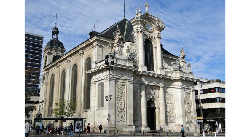 Vue d'ensemble de l'église Saint-Sébastien