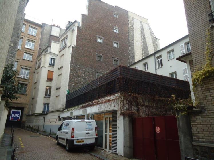 Façade impasse des prêtres avant travaux