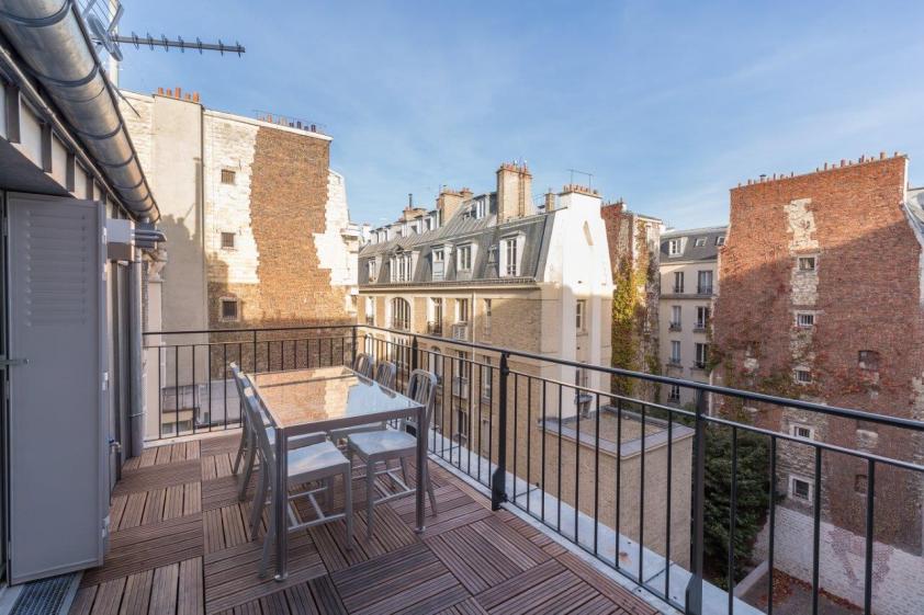 Terrasse 5ème étage impasse des Prêtres