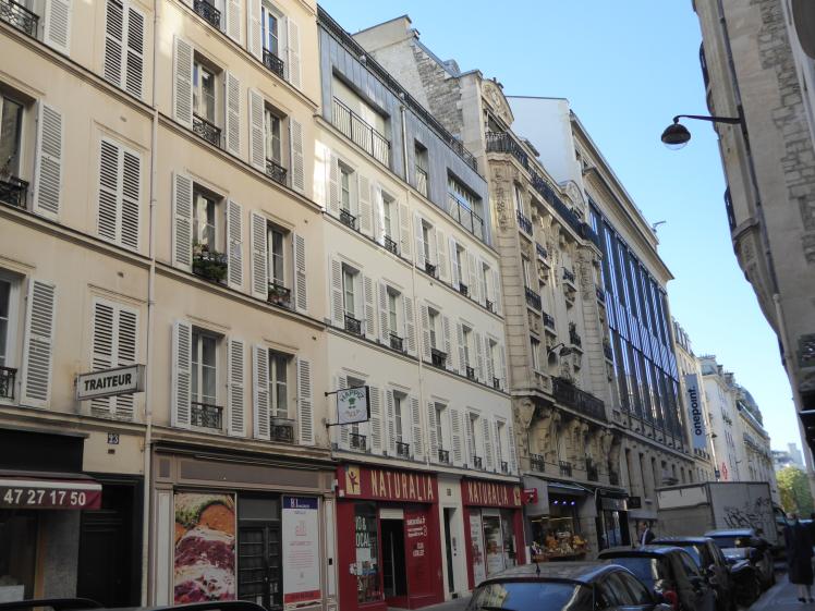 Façade rue des Sablons