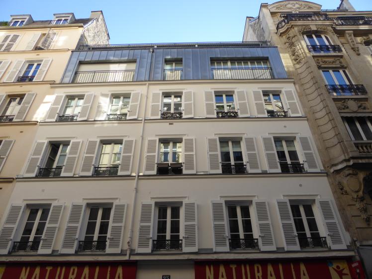 Façade rue des Sablons