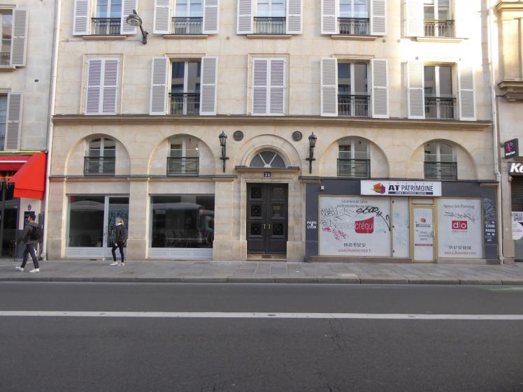 Vue générale de la façade