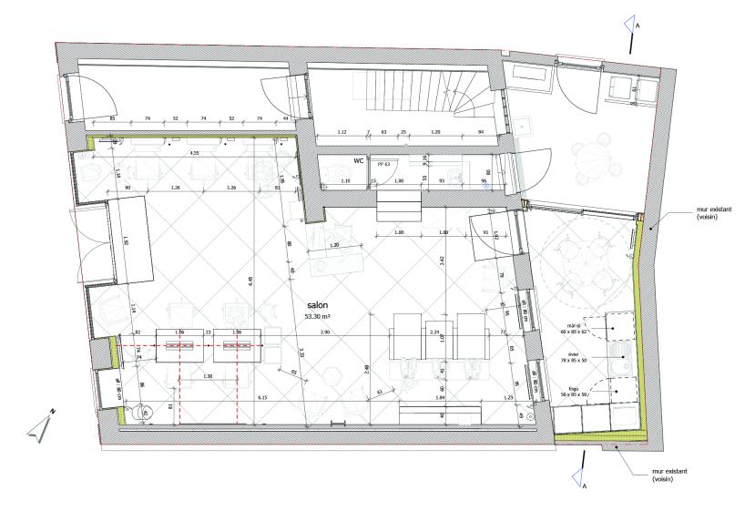 plan du salon