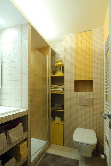Salle de douche parentale