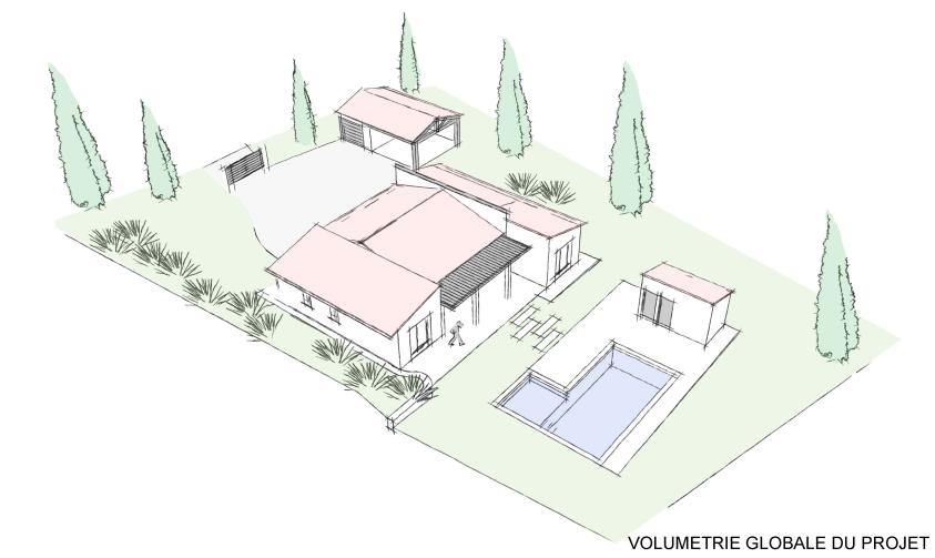 Axonométrie du projet
