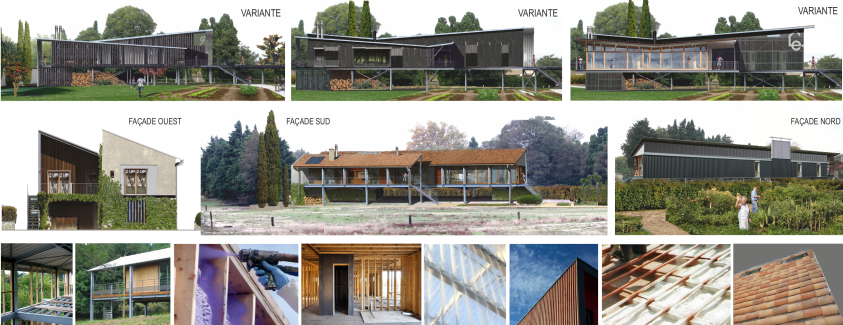 PROJET D'UNE MAISON SUR PILOTIS À ARLES