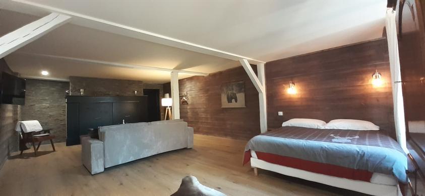 Vue sur le gîte "Relais de Chasse".