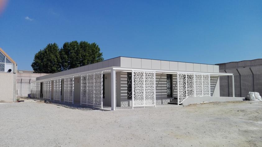 FACADE SUD OUEST SPIP DE PERPIGNAN.