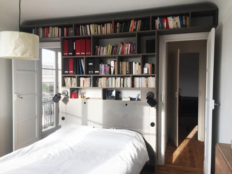 Double paroi vue de la chambre